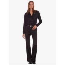 The Kooples - Camisa recta de jacquard con cuello clásico - Talla 1 - Negro