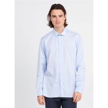 Atelier Prive - Camisa de algodón con cuello clásico - Talla 43/44 - Azul