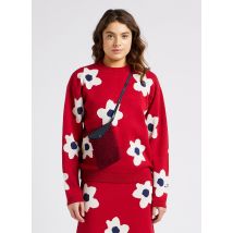 Bobo Choses - Trui met ronde hals en print - katoenblend - XS Maat - Rood