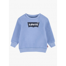Levi's Kids - Sweat droit col rond en coton mélangé - Taille 18M - Bleu