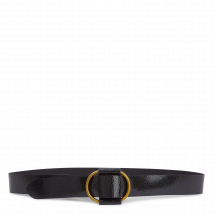 Pieces - Leren ceintuur - 90 Maat - Zwart