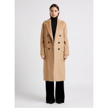 Max&co. - Rechte jas met reverskraag - 36 Maat - Beige