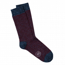 Royalties - Chaussettes en coton mélangée - Taille 40/45 - Bleu