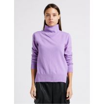 Max&co. - Wollen trui met opstaande kraag - S Maat - Blauw