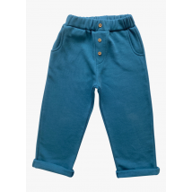 Apaches Collections - Pantalon droit en coton - Taille 12M - Bleu