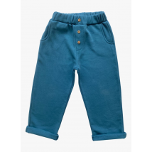 Apaches Collections - Rechte - katoenen broek - 6M Maat - Blauw