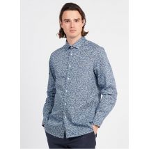 Atelier Prive - Camisa de algodón con cuello clásico y estampado de flores - Talla 47/48 - Multicolor