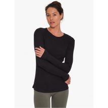 Yoga Searcher - Gerade geschnittenes rundhals-t-shirt aus baumwoll-mix - Größe M - Schwarz