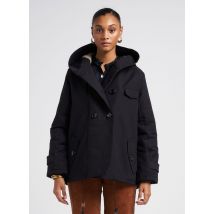 Sessun - Manteau à capuche en coton mélangé - Taille S - Noir