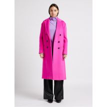 Max&co. - Rechte jas met reverskraag - 42 Maat - Roze
