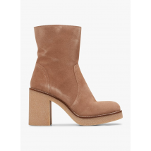 Mellow Yellow - Botines de piel - Talla 37 - Beige