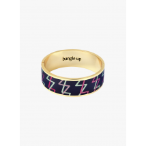 Bangle Up - Bracelet imprimé en laiton - Talla 2 - Negro