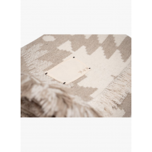 Bed And Philosophy - Plaid wolblend - 140 x 200 cm - Een Maat - Beige