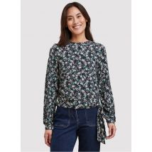 La Fee Maraboutee - Ruimvallend t-shirt met ronde hals en print - S Maat - Multikleurig