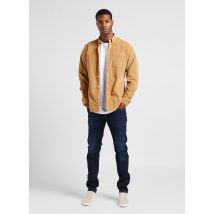 Pepe Jeans - Katoenen blouse met klassieke kraag - XL Maat - Beige