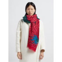 Inoui Editions - Estola de lana con estampado - Talla única - Prune