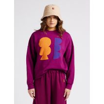 Bobo Choses - Sweater van biokatoen met ronde hals - M Maat - Prune