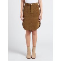 Acquaverde - Korte - rechte rok katoenblend - 40 Maat - Bruin