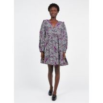 Grace Et Mila - Kurzes babydoll-kleid mit print - Größe S - Violett