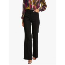 Morgan - Pantalón flare de tiro alto - Talla 34 - Negro