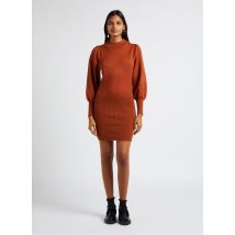 Petite Mendigote - Korte trui-jurk met ronde hals - XS Maat - Bruin