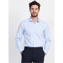 Atelier Prive - Recht - gestreept overhemd van katoenpopeline - 37/38 Maat - Blauw