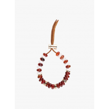 Saona - Achat-perlenarmband - Einheitsgröße - Mehrfarbig