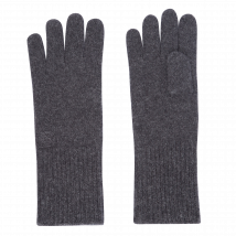 Maison 123 - Gants en cachemire mélangé - Taille Unique - Argent