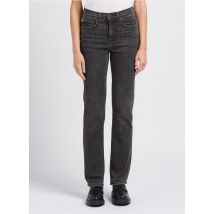 Levi's - Slim-fit jeans van katoenmix met hoge taille - 28/30 Maat - Grijs