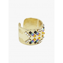 Hipanema - Messing ring - Een Maat - Goudkleurige