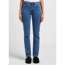 Levi's - Slim-fit jeans van katoenmix met hoge taille - 25/30 Maat - Jeans onbewerkt