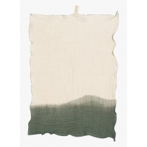 Bed And Philosophy - Badetuch aus baumwolle mit dip-dye-muster - Größe 50x70 cm - Khaki