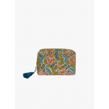 Jamini - Reise-kulturtasche aus bedruckter baumwolle - Einheitsgröße - Khaki