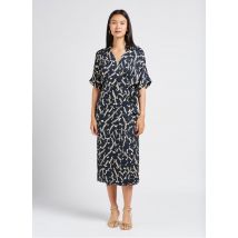 Maison 123 - Robe longue portefeuille imprimée - Taille 34 - Argent