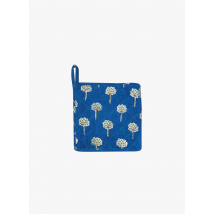 Jamini - Dessous de table en coton à imprimé - Taille Unique - Bleu