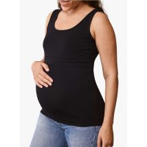 Boob - Zwangerschaps- en borstvoedingstop van biokatoen - L Maat - Zwart