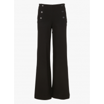 La Fee Maraboutee - Wijde broek met hoge taille - 36 Maat - Zwart
