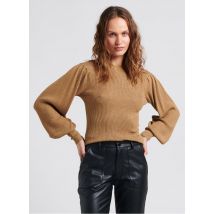 Berenice - Trui met ronde hals - S Maat - Beige