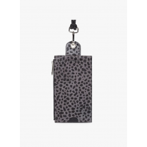 Heimstone - Porte-cartes en bandoulière en cuir - Taille Unique - Gris