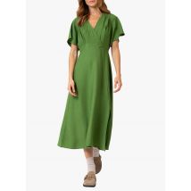 An'ge - Robe midi Col V - Taille M - Vert