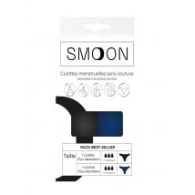 Smoon - Packs de 2 braguitas menstruales - Talla S - Multicolor