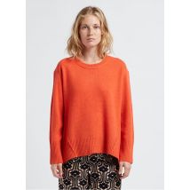 Bella Jones - Pull col rond en laine - Taille 1 - Orange