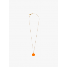 Guila Paris - Collier en plaqué or - Taille Unique - Orange