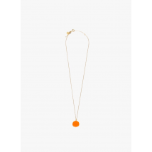 Guila Paris - Collier en plaqué or - Taille Unique - Orange
