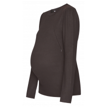 Noppies - Tee-shirt col rond d'allaitement - Taille M - Noir