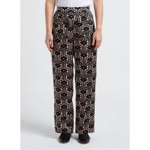 Bella Jones - Pantalon taille haute droit à imprimé fleuri - Taille 1 - Noir