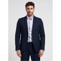 Ikks - Veste de costume col tailleur - Taille 46 - Bleu