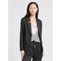 Please - Blazer col tailleur à rayures - Taille L - Noir