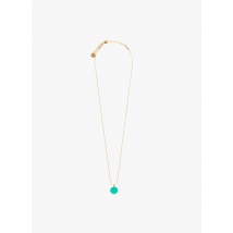 Guila Paris - Collier en plaqué or - Taille Unique - Vert
