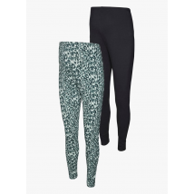 Mamalicious - Setje met 2 leggings biokatoenblend - XL Maat - Zwart